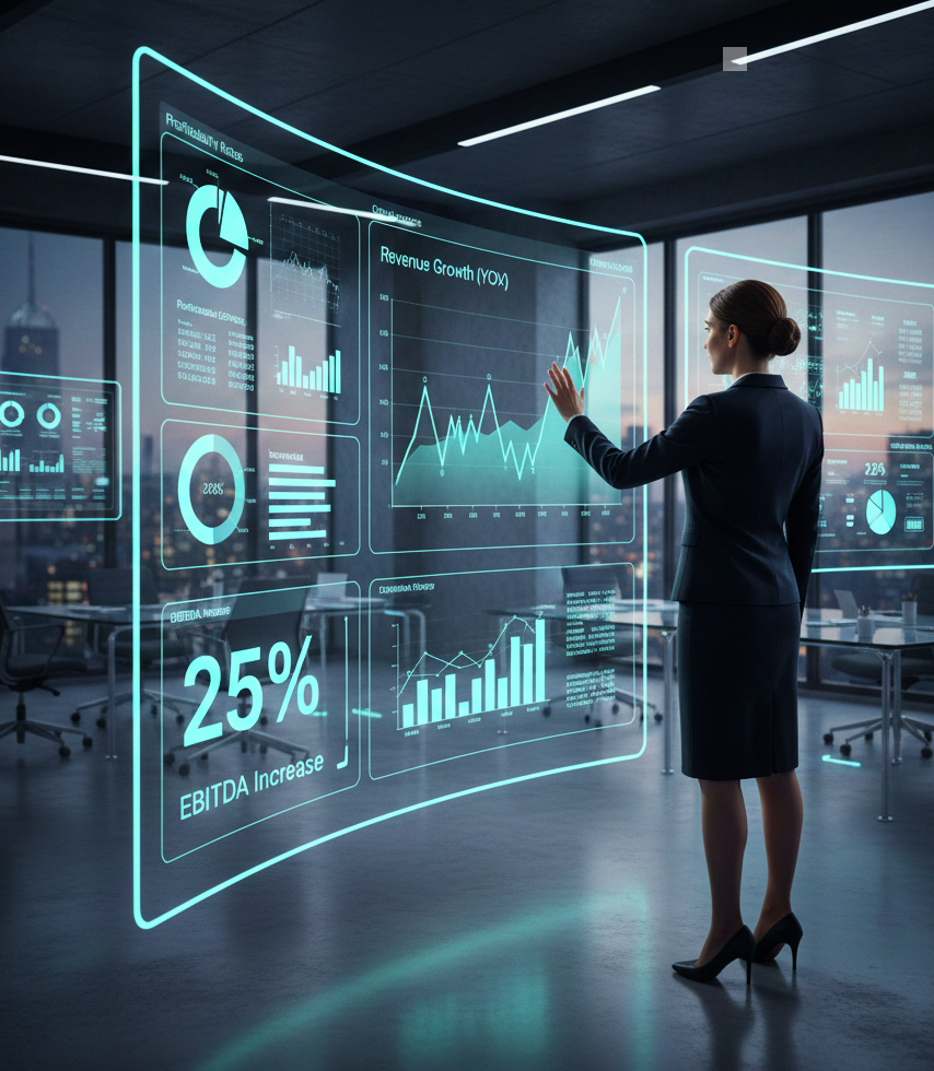 Dashboard de métricas vinculadas a la implementación de sistemas presupuestarios